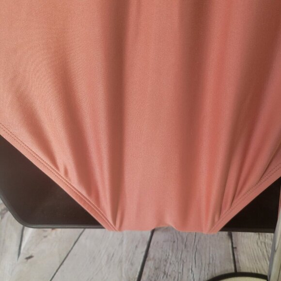 DKNY Peek-a-Boo Twist One-Piece Swimsuit - Picture 6 of 7